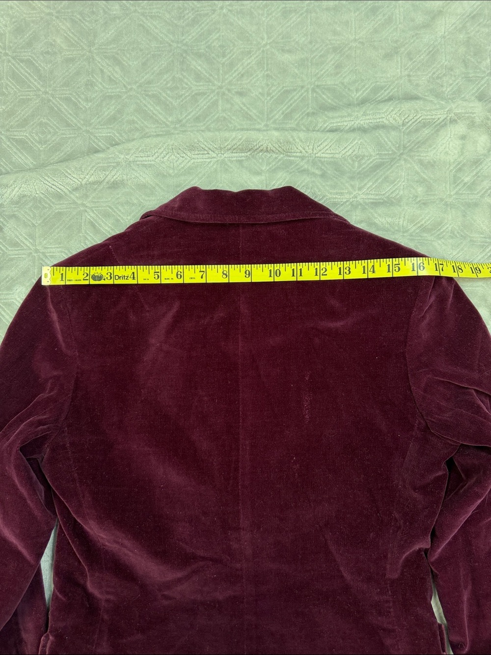 Merci Jr. Vintage Women's Velvet Blazer - Picture 11 of 15